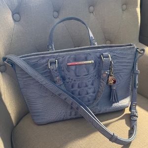 Ice blue BRAHMIN bag